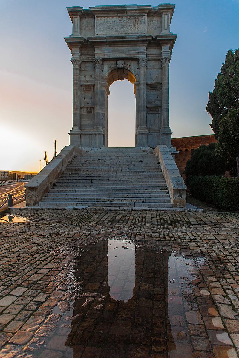 audioguida Arco di Traiano (Ancona)